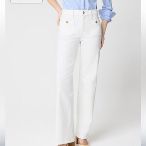 J crew Factory slim wide leg jeans